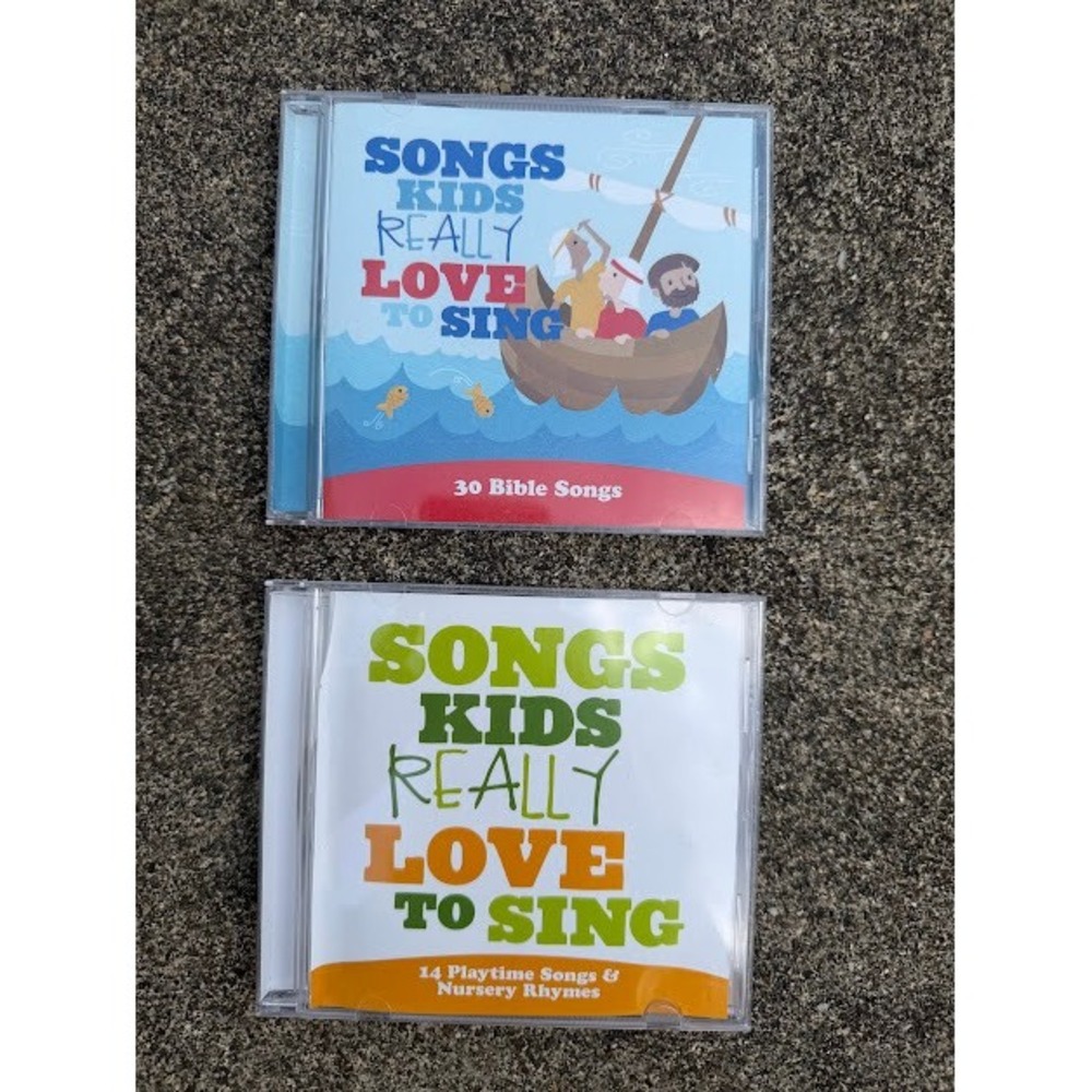 Christian Nursery Rhymes Star Song Songs Kids Really Love to Sing 2 CD Set Blue